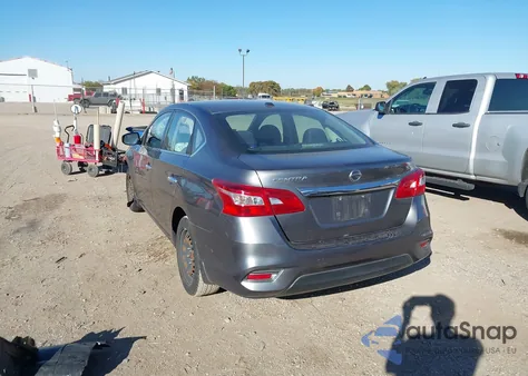 2017 Nissan Sentra Sv from USA, damaged, VIN 3N1AB7AP8HL714642